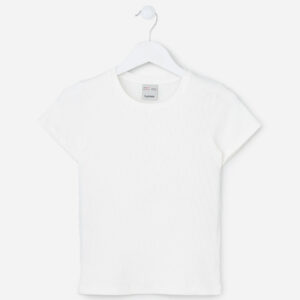 Blusa Infantil em Ribana Liso Básica